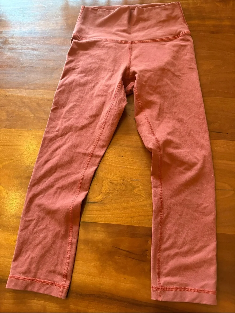 lululemon athletica Women’s Burnt Orange Leggings - Stretch Active Bottoms